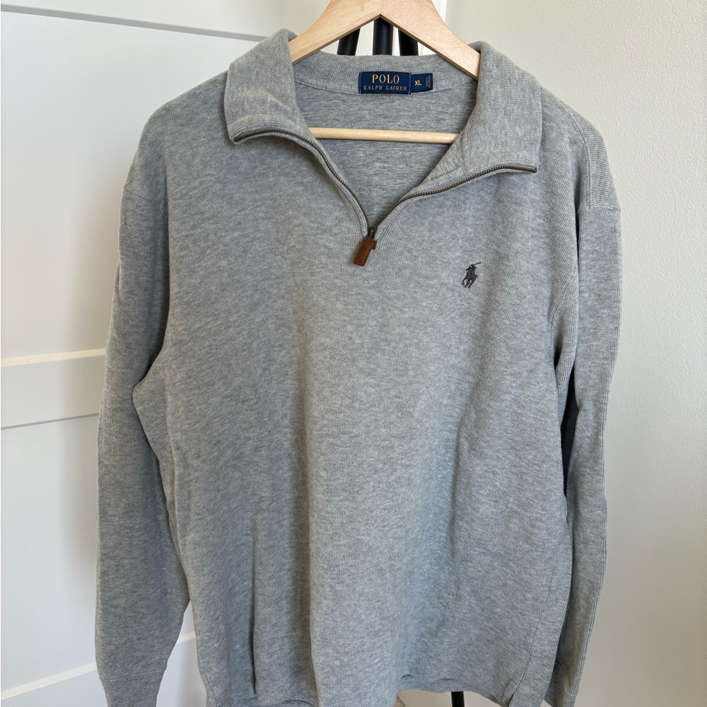 Men’s Polo 1/4 Zip Sweater